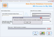 MS Access to MySQL Database Converter screenshot